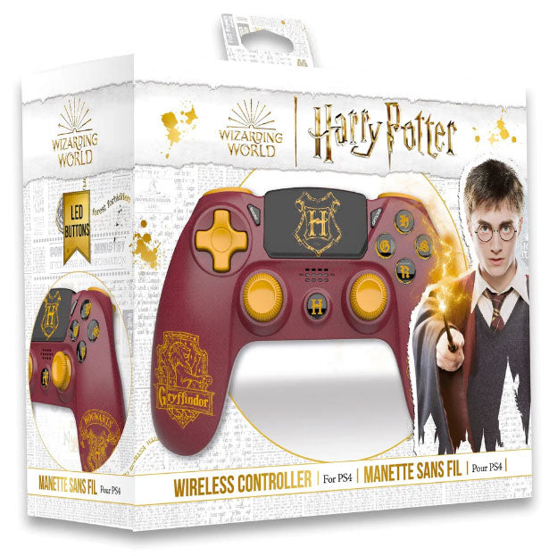 FREAKS PS4 Controller Wireless Harry Potter Grifondoro