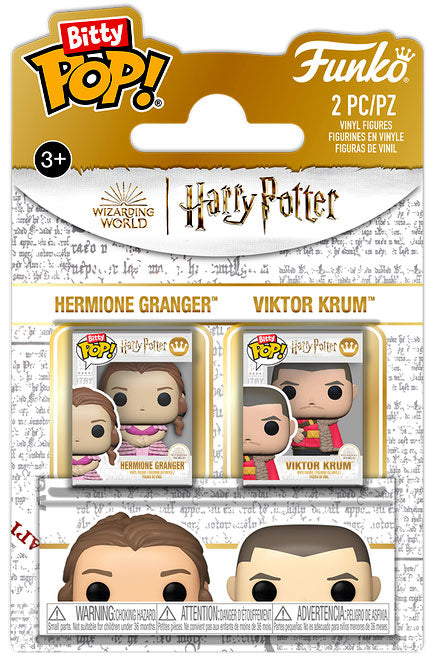 FUNKO BITTY POP 2 Pack Harry Potter Hermione & Krum