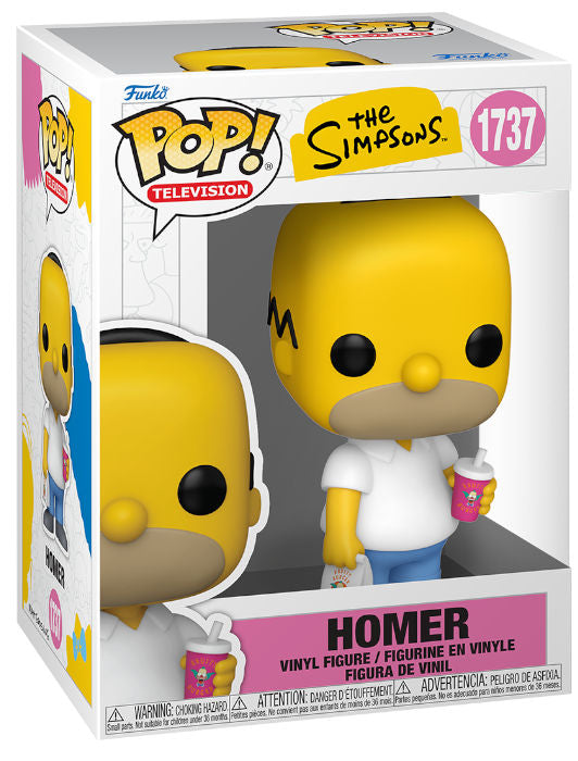 FUNKO POP The Simpsons Homer (Krusty Burger) 1737