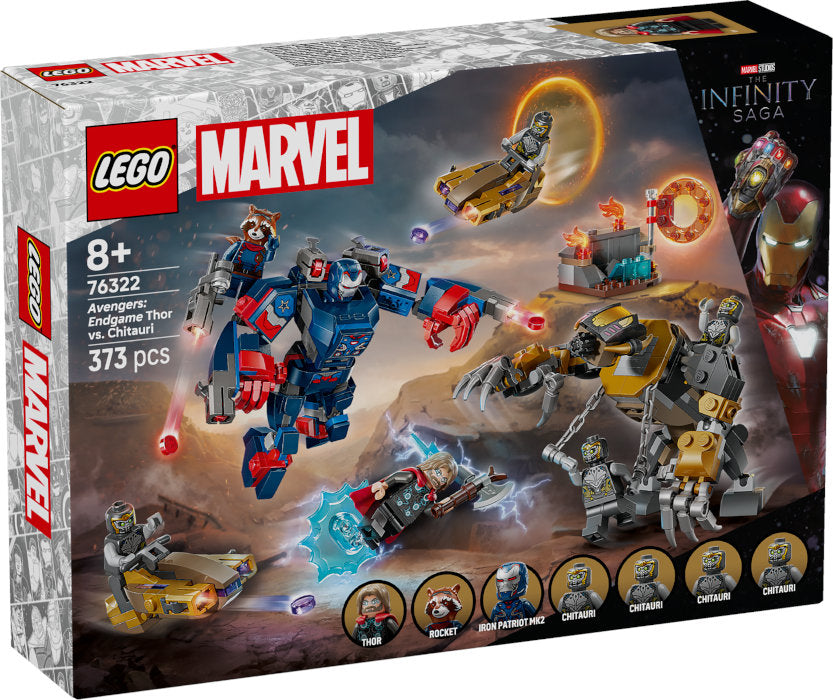 76322 Marvel Avengers Endgame Thor contro Chitauri