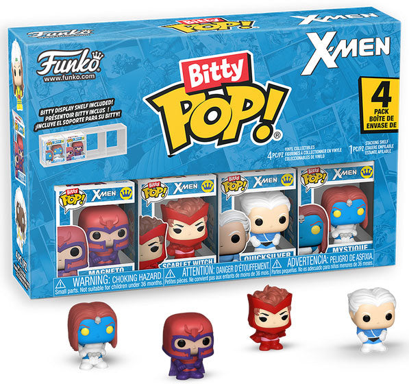 FUNKO BITTY POP 4 Pack Marvel X-Men Magneto