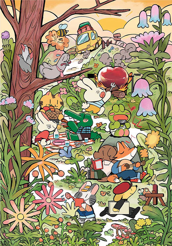 Puzzle 500pz Spring Snack