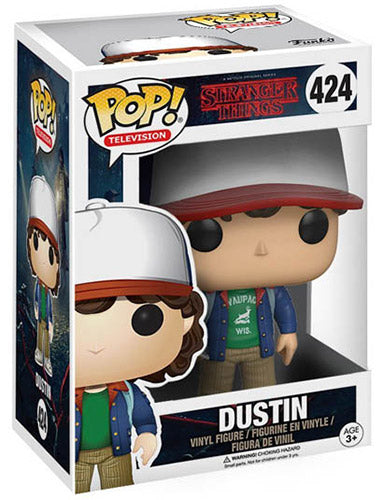 FUNKO POP Stranger Things Dustin 424