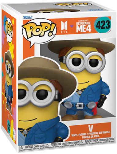 FUNKO POP Cattivissimo Me 4 x BTS Minion V 423