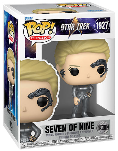 FUNKO POP Star Trek Seven of Nine Metallic 1927