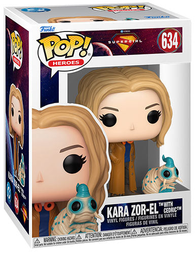 FUNKO POP Supergirl Kara Zor-El w/Cedric 634