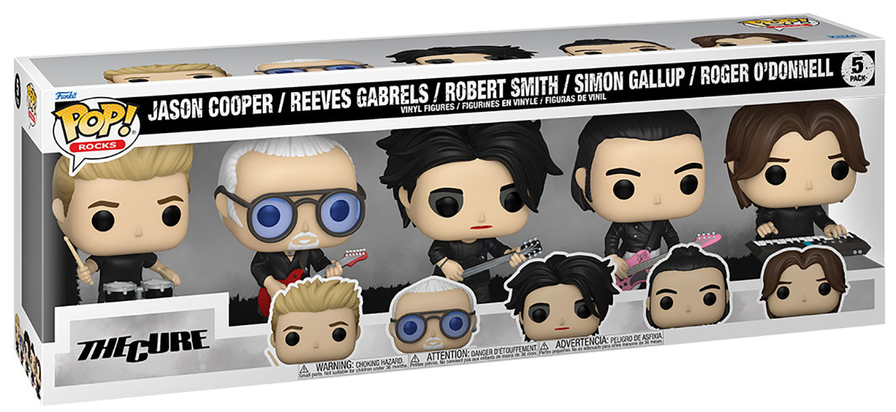 FUNKO POPS Rocks The Cure 5 Pack