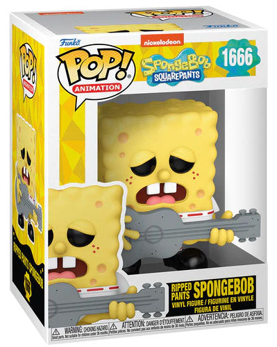 FUNKO POP SpongeBob 25th Ripped Pants SpongeBob 1666