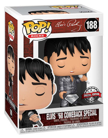 FUNKO POPS Rocks Elvis '68 Comeback Special 188