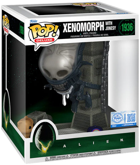 FUNKO POPS Deluxe Alien Xenomorph w/Jonesy 1936