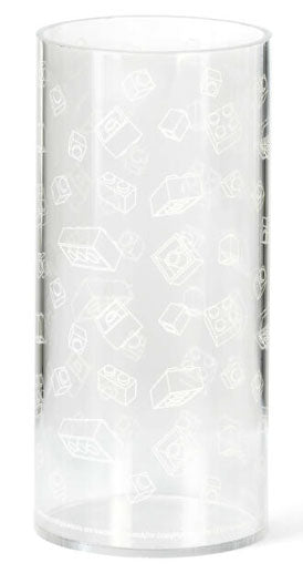 Vaso LEGO Brick Art Trasparente