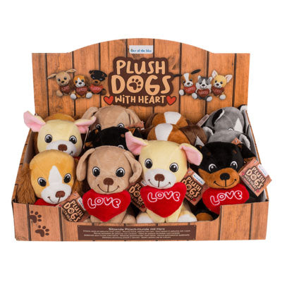 Peluche Cucciolo con Cuore Love 14cm