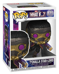 FUNKO POP Marvel What If...? T'Challa Star-Lord Bobble 871