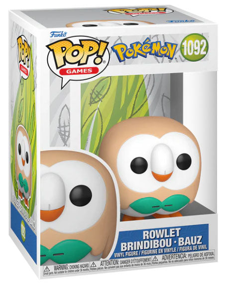 FUNKO POP Pokemon Rowlet 1092