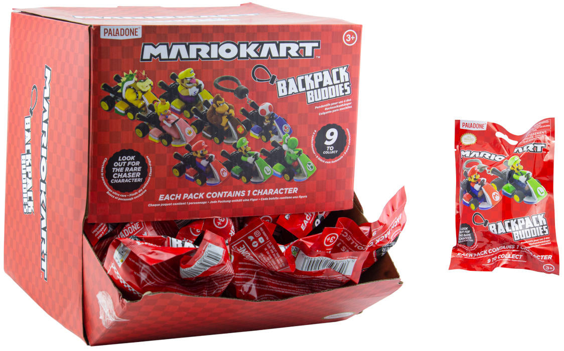 Paladone Portachiavi Clip Mario Kart Assortimento 1pz
