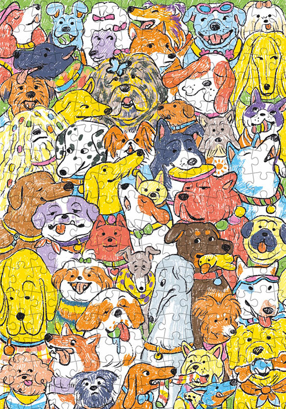 Puzzle 500pz Cagnolini Birichini