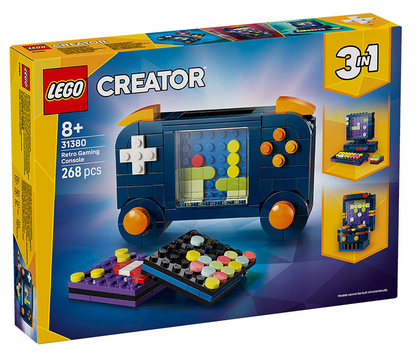 31380 Creator 3 in 1 Console di Gioco Retro