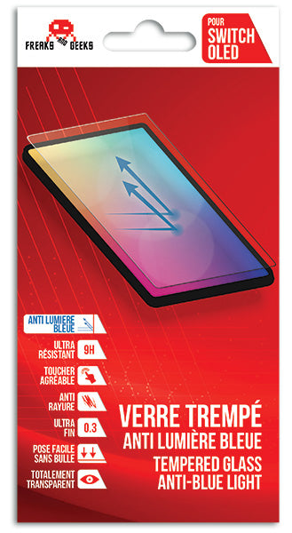 FREAKS SWITCH OLED Vetro Anti Luce Blu
