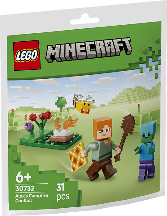 30732 Polybag Minecraft Conflitto al Falo di Alex