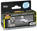 FUNKO BITTY POP Rides Star Wars The Mandalorian Starfighter