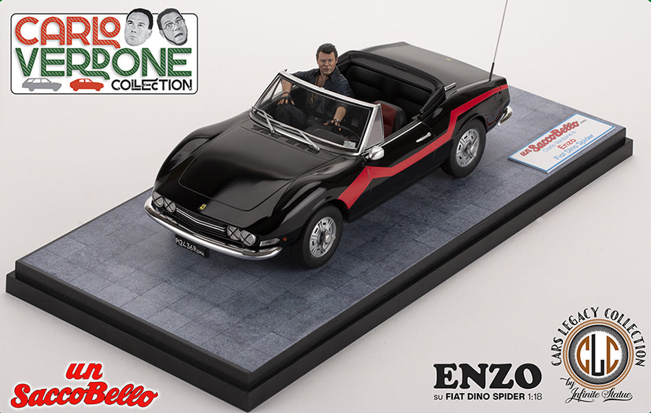 INFINITE Carlo Verdone Enzo Fiat Dino Spider Scala 1:18