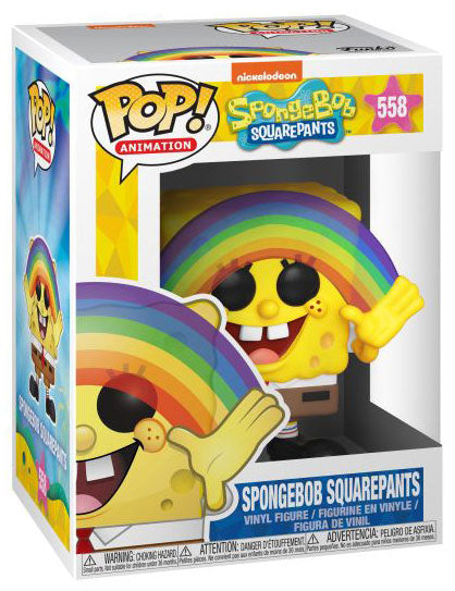 FUNKO POP SpongeBob w/Rainbow 558
