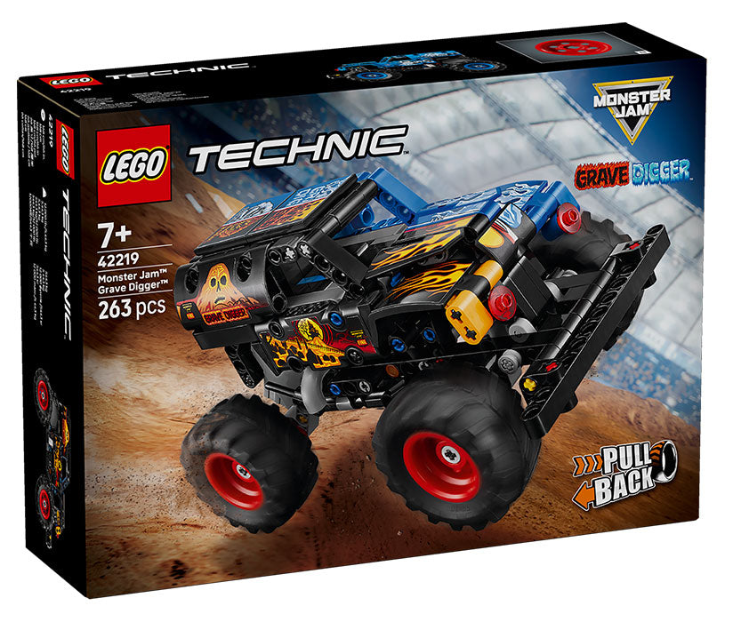 42219 Technic Monster Jam Grave Digger Fuoco e Ghiaccio
