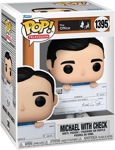FUNKO POP The Office Michael Scott w/ Check 1395
