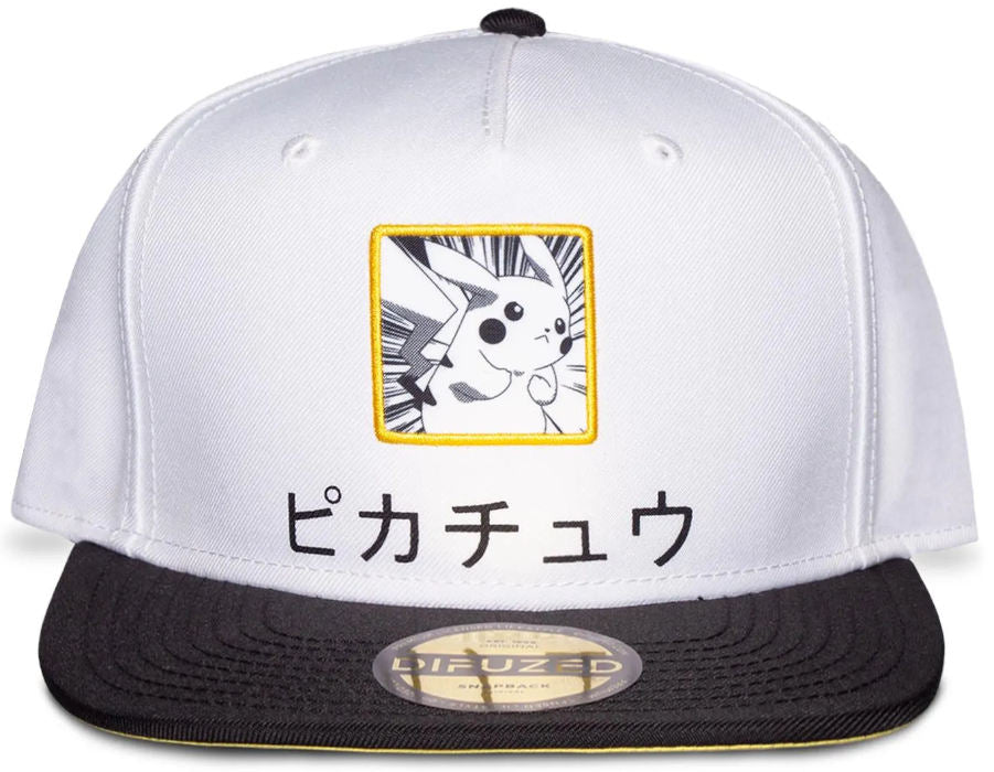 Cap Pokemon Bianco