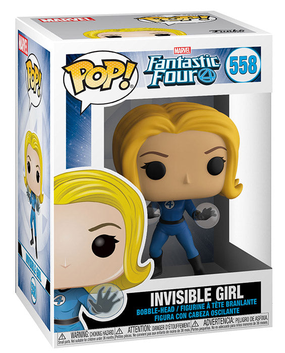 FUNKO POP Fantastici 4 Donna Invisibile 558