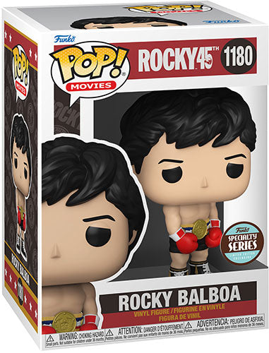 FUNKO POP Rocky 45th Rocky w/Gold Belt 1180
