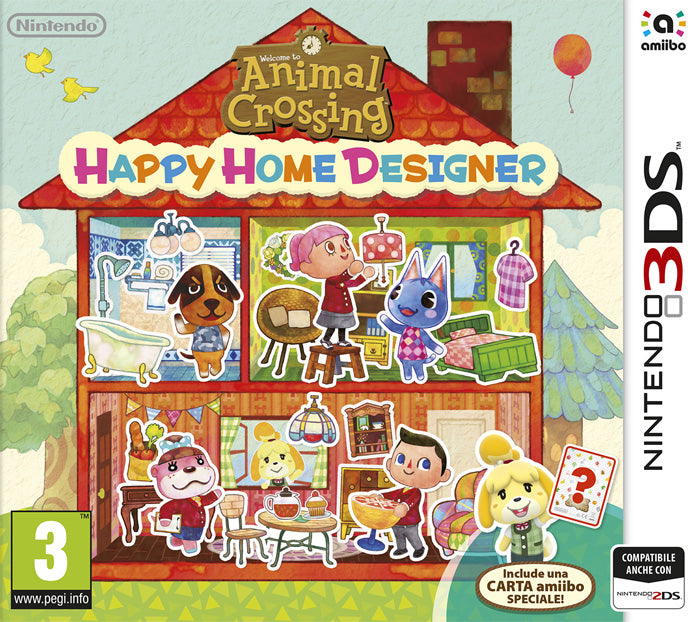 Animal Crossing: Happy Home Designer + Carta Amiibo Speciale