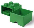 Contenitore LEGO Cassetto Brick 4 Verde