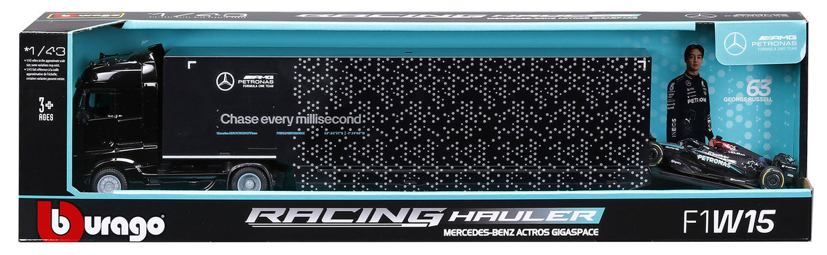 F1 Truck Mercedes-AMG con Mercedes Russell #63 Scala 1:43