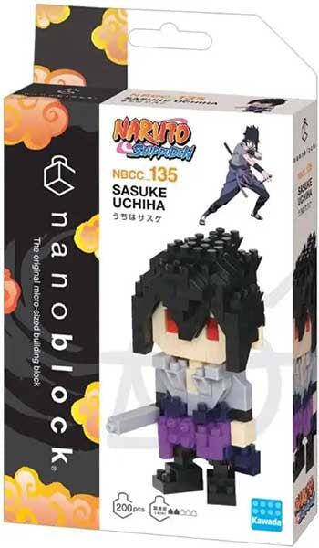 NANOBLOCK Naruto Sasuke Uchiwa