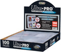 ULTRA PRO Secure Platinum Page per Toploader 4 Tasche 1pz