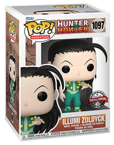 FUNKO POP Hunter x Hunter Illumi Zoldyck 1097