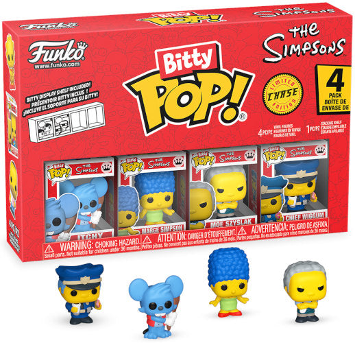 FUNKO BITTY POP 4 Pack The Simpsons Itchy
