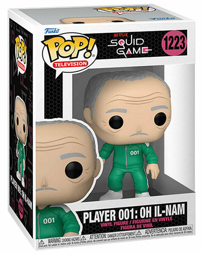 FUNKO POP Squid Game Player 001: Oh Il-Nam 1223