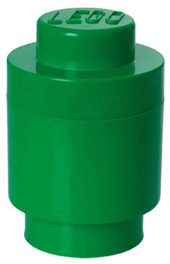 Contenitore LEGO Brick 1 Tondo Verde