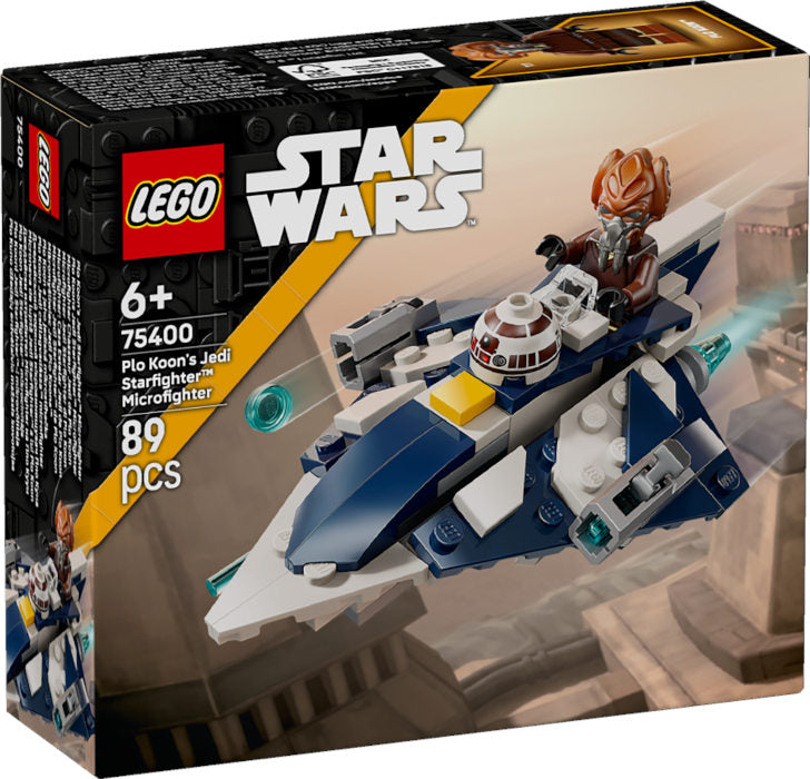 75400 Star Wars Microfighter Jedi Starfighter di Plo Koon