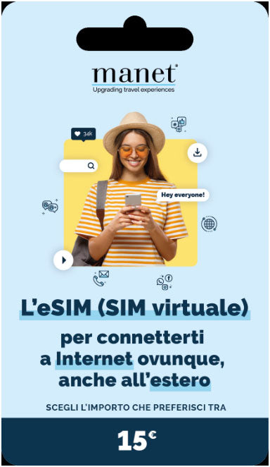 e-Sim Travel Manet 15 Euro