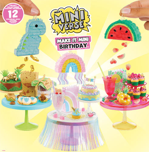 Miniverse Make It Mini Birthday 1pz