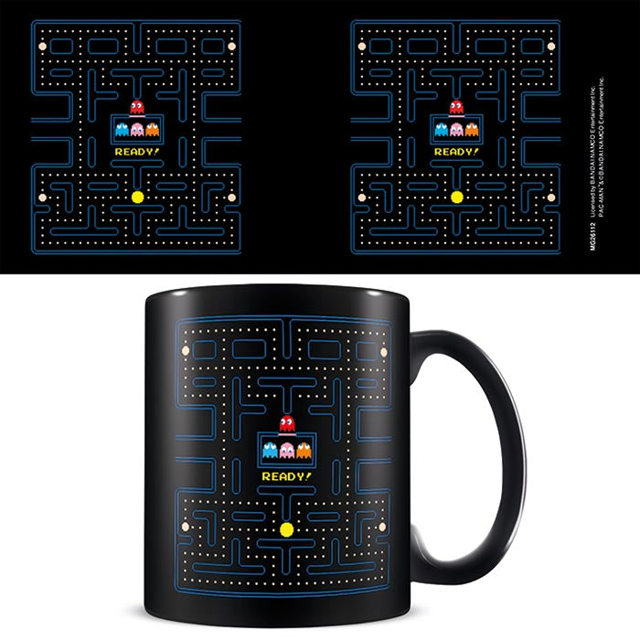 Tazza Pac-Man Labirinto Nero