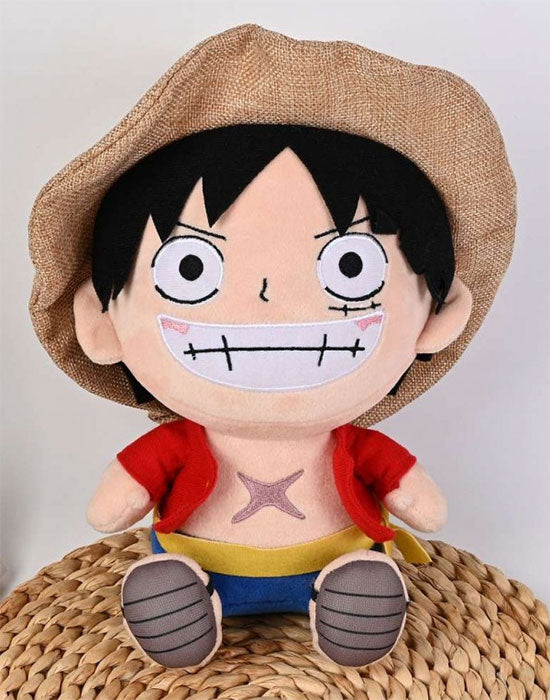 Peluche One Piece Monkey D.Luffy V2 20cm