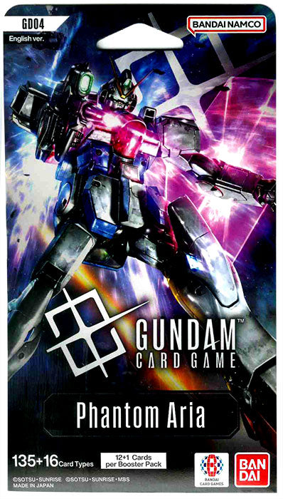 Gundam ENG Card Game Phantom Aria GD04 1 Busta Blister