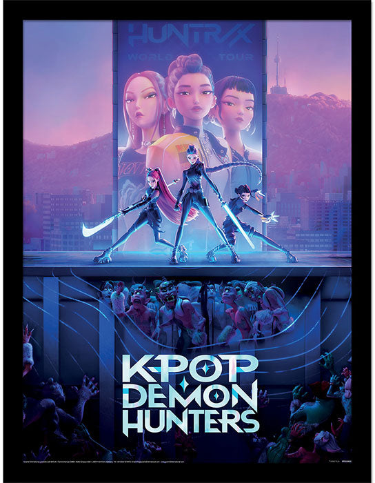 Quadro KPop Demon Hunters Collector Print Key Art