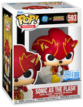 FUNKO POP Sonic x Justice League Sonic as The Flash 593