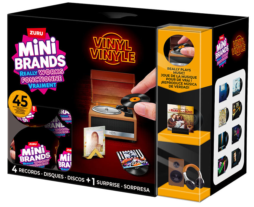 Mini Brands Really Works Vinyl Series 1 Assortimento 1pz