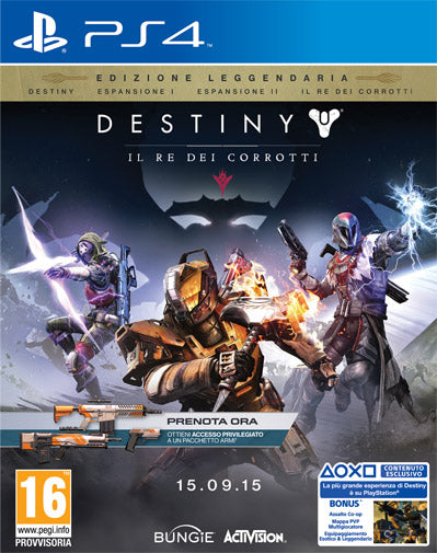 Destiny: Il Re dei Corrotti DayOne Ed.
